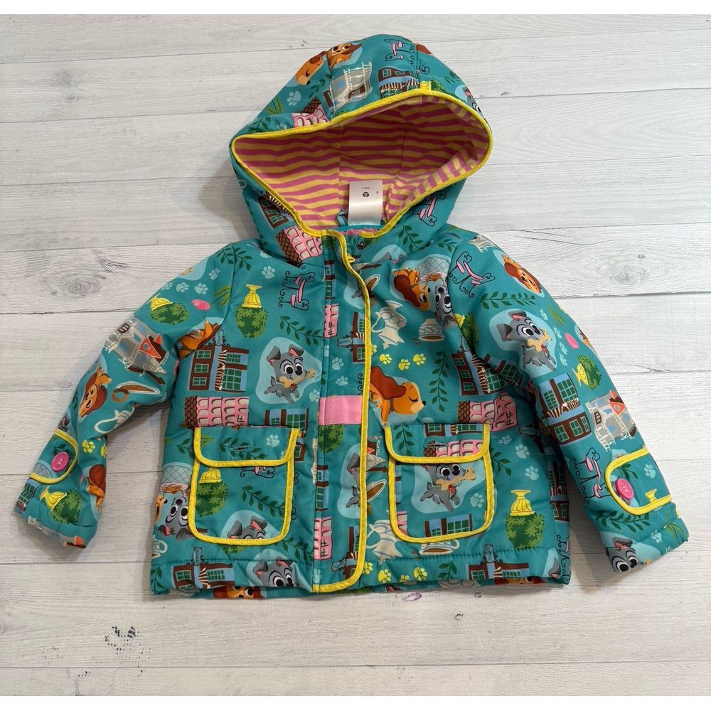 Disney girls lady‎ and the tramp jacket size 2